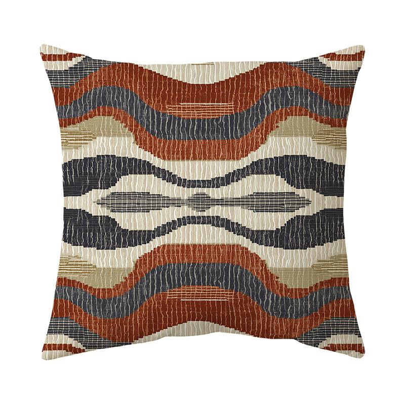 Pillow Cover Abstract Line Printed Cushion Cover Sofa Decoration Super Soft Pillow Cover