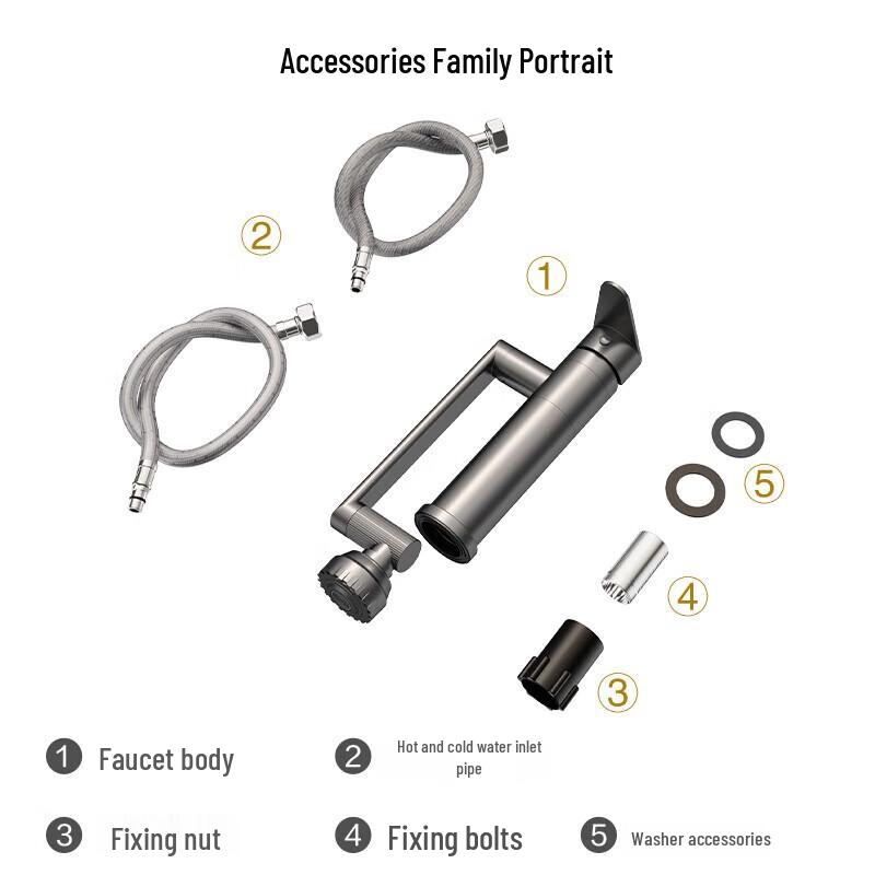 Micoe Lucky Cat Robotic Arm Swivel Basin Faucet