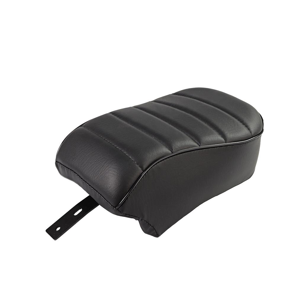 

Motorcycle Black Rear Passenger Seat Pillion Cushion PU Leather For Harley Sportster Iron 883 XL883N 2016-2022 чёрный