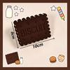 With Scent Notebook Chocolate/Cookie Shape Pocket Journal Cookie Shaped Notebook  Gift