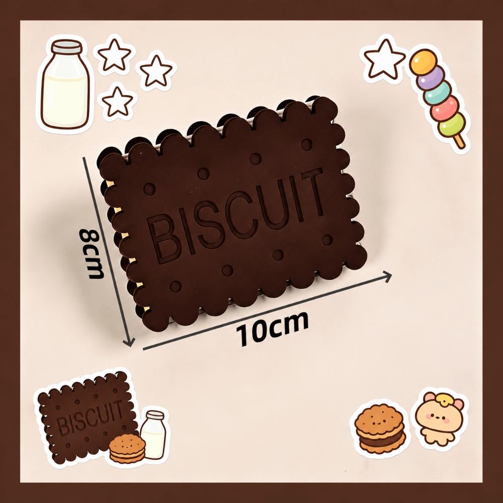With Scent Notebook Chocolate/Cookie Shape Pocket Journal Cookie Shaped Notebook  Gift