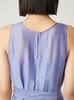 Clear Line Dress FWFO254261 BLU 1 Semi-sheer