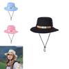Summer Wide Brim Sun Hat With Waterproof Quickdry Fabric For Outdoor Activities