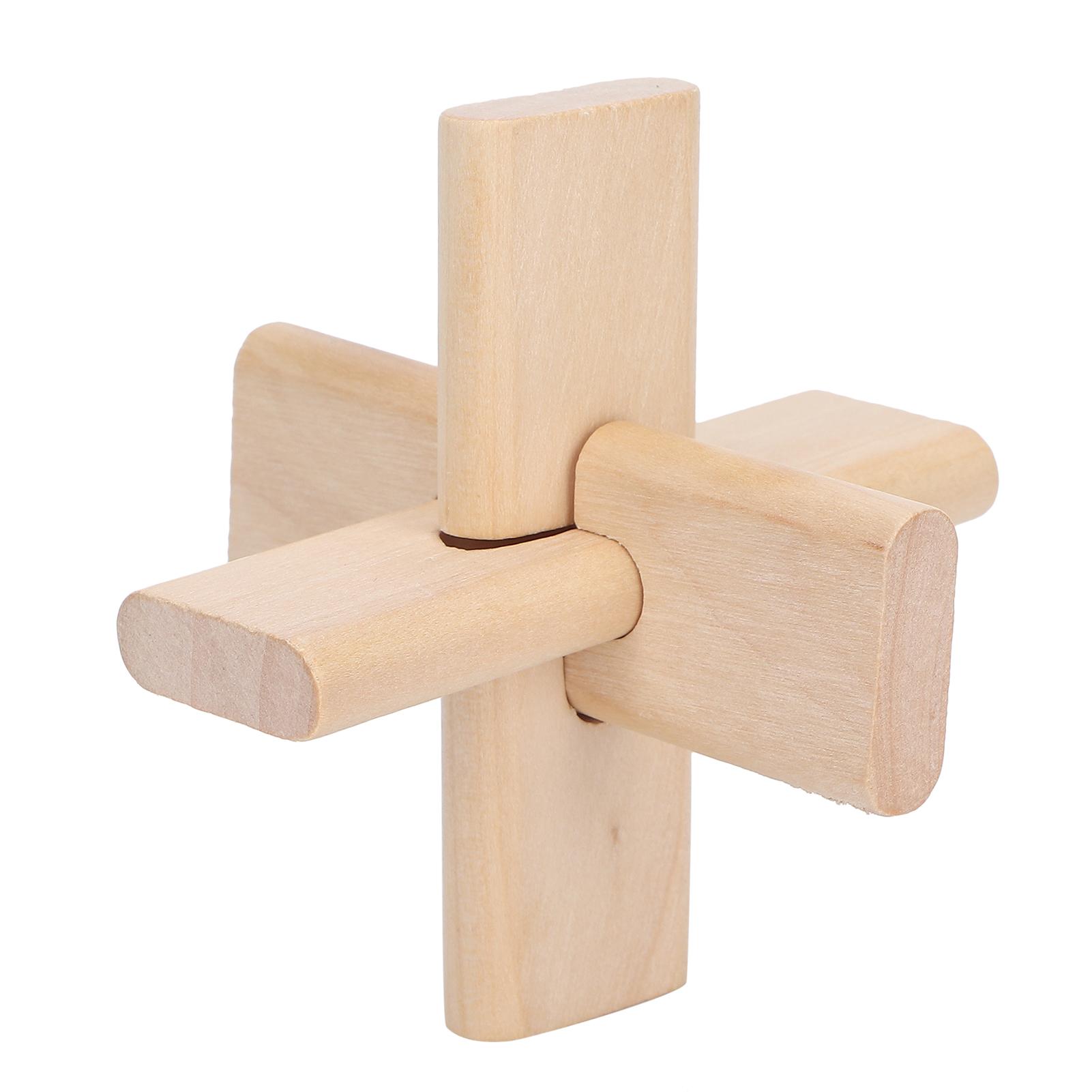 

Игрушка-головоломка для разблокировки замка, тренировка терпения, интеллектуальная головоломка, деревянная игрушка-головоломка