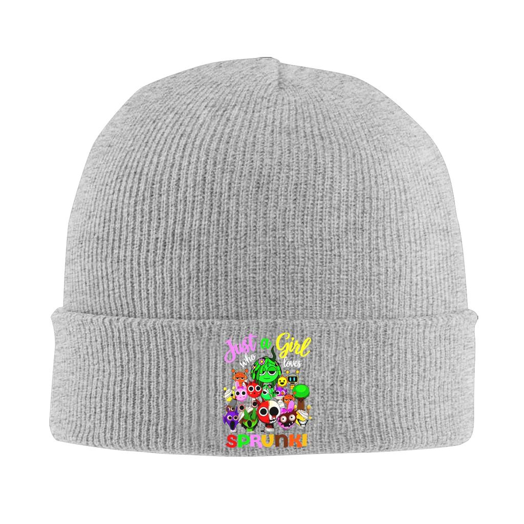 Sprunki Game Pinki Hats Autumn Winter Beanies Warm Game Caps Female Male Acrylic Knitted Caps