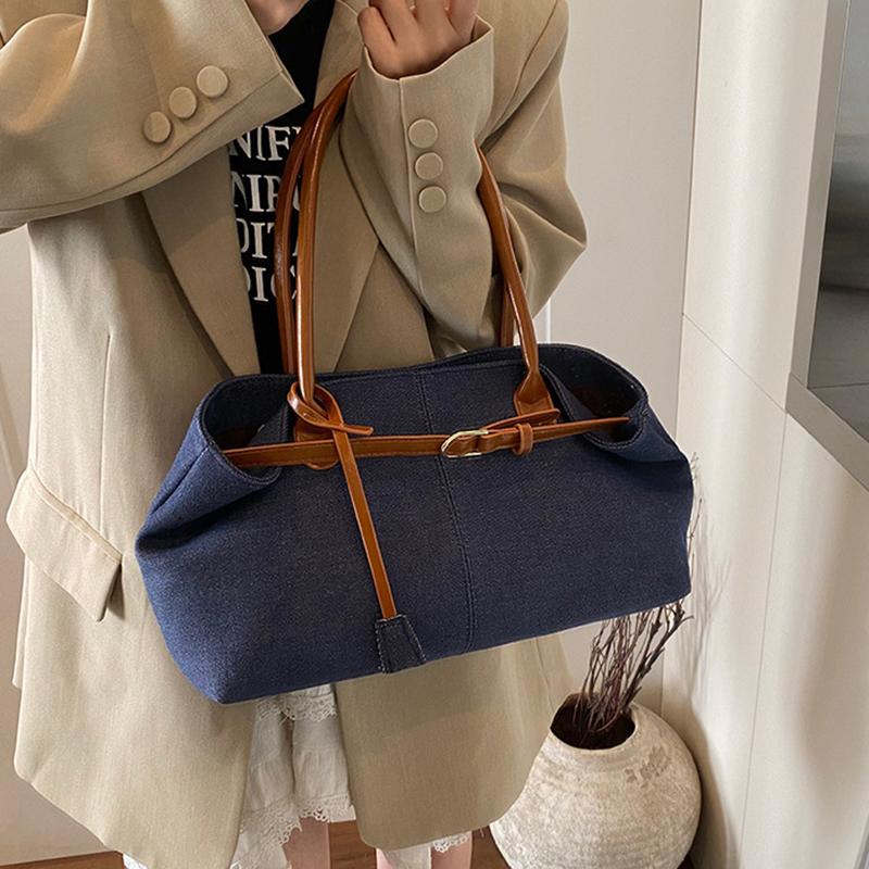 High Quality Fashionable Versatile Commuting Handbag Simple Casual Large Capacity Armpit Shoulder Bag for Women CLE