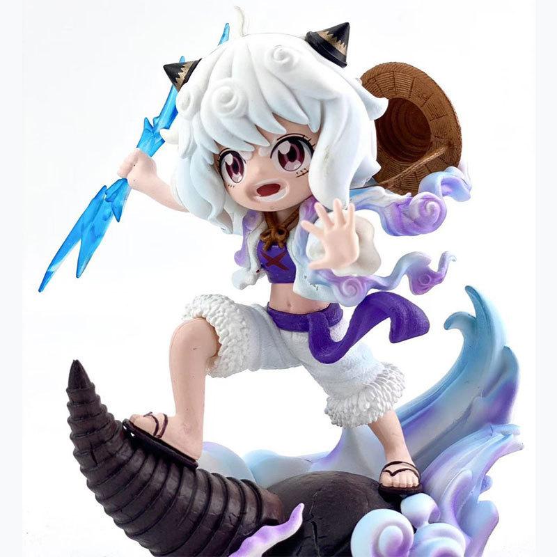 Anime ONE PIECE Ania cos Nika Luffy figure spy playmaker One Piece peripheral tide play ornament