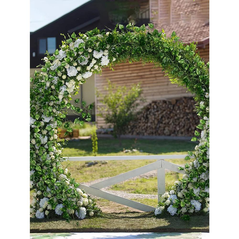 Artificial Plants 2 Meters Leaf Vine Green Dill Leaves Home Decoration Stage Props Wedding Bridal Accessories Hanging DIY Arch