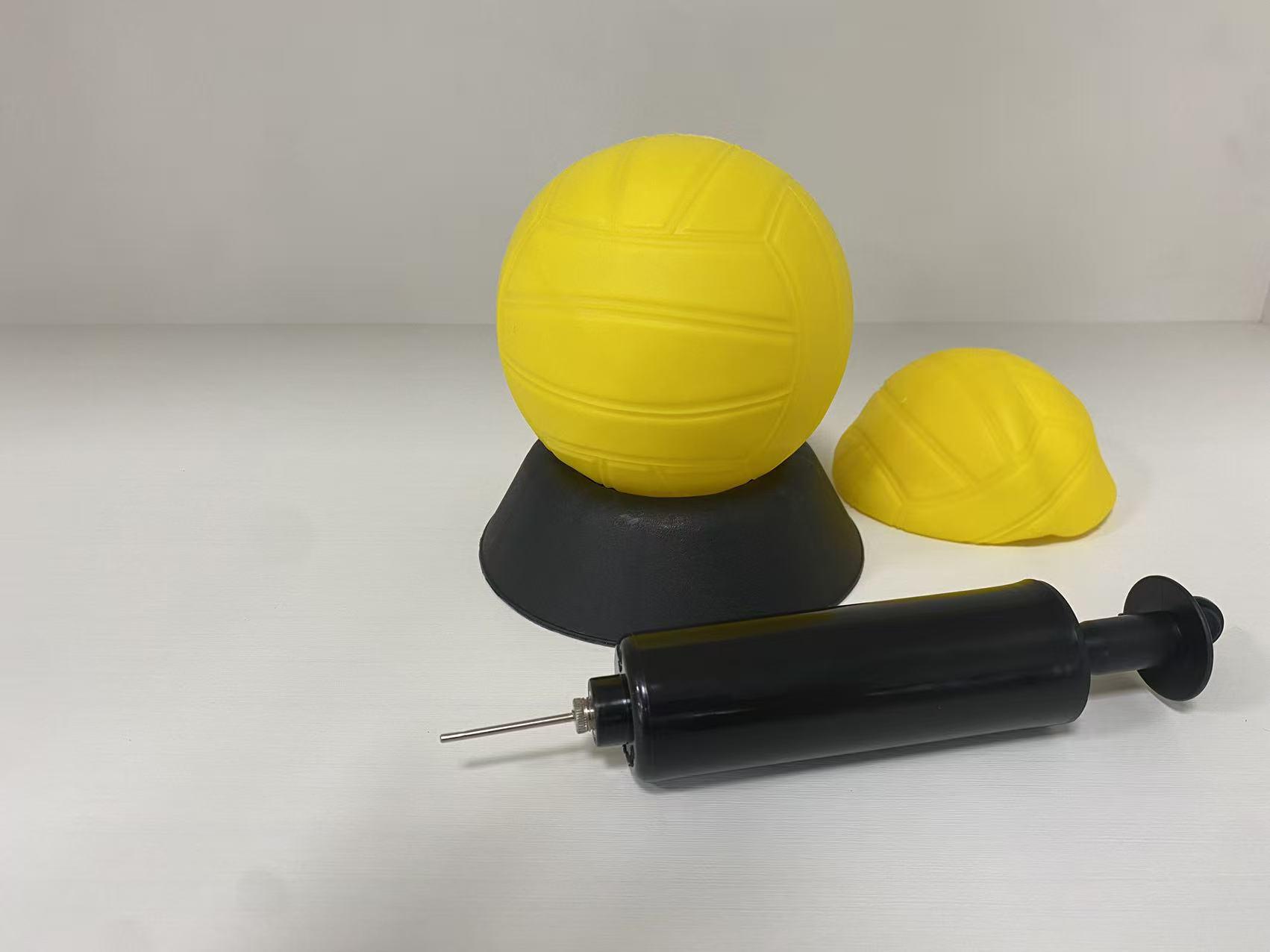 10CM Mini Inflatable PVC Volleyball for Outdoor Trampoline and Beach Games
