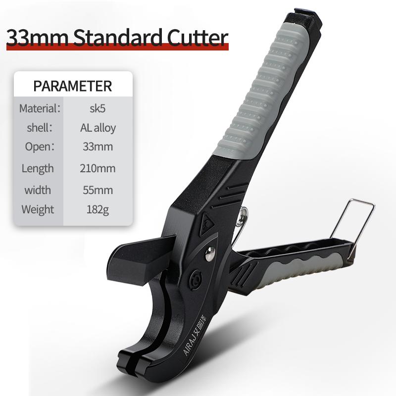 

Труборез AIRAJ 32-75 мм, ножницы для труб SK5, храповой механизм для ПВХ/ПУ/ПП/ПЭ, ножницы для резки шлангов, ручные инструменты, инструменты для ремонта