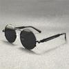 Vintage Punk Style Sunglasses Men Retro Round Metal Frame Women Sun Glasses Fashion Eyewear  Mujer