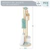 Soin de la maison - nettoyage - menage Woomax - 49297 -set Bois 23,5 x 23,5 x 75 cm + 3 A, , Set de Nettoyage, Normal