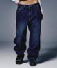 NYXX Logo Embossed Denim Pants Indigo