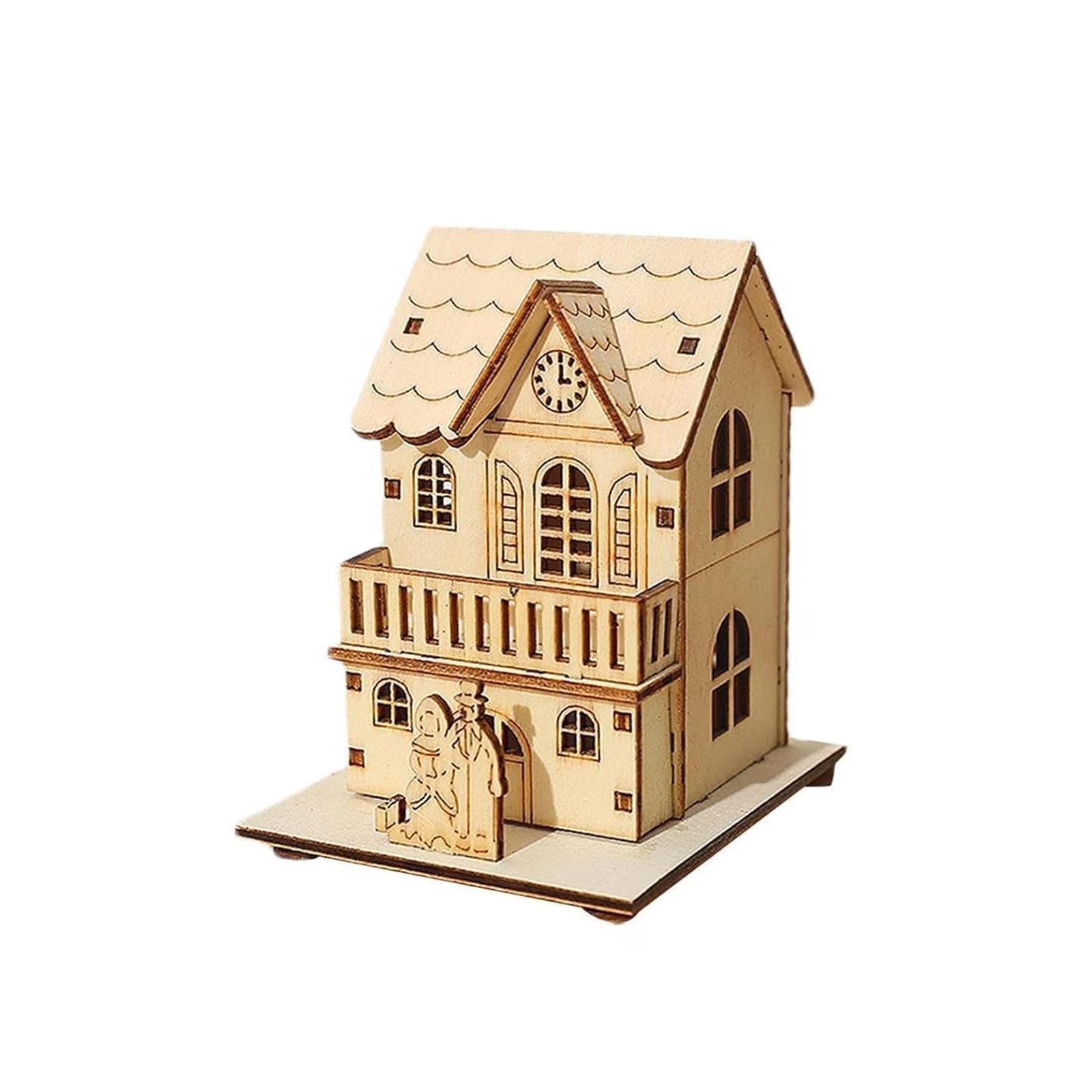 

Рождественские украшения, Светящиеся домики, Снежный дом, Украшения для рождественской елки, Подарки, Украшения для окон One Size