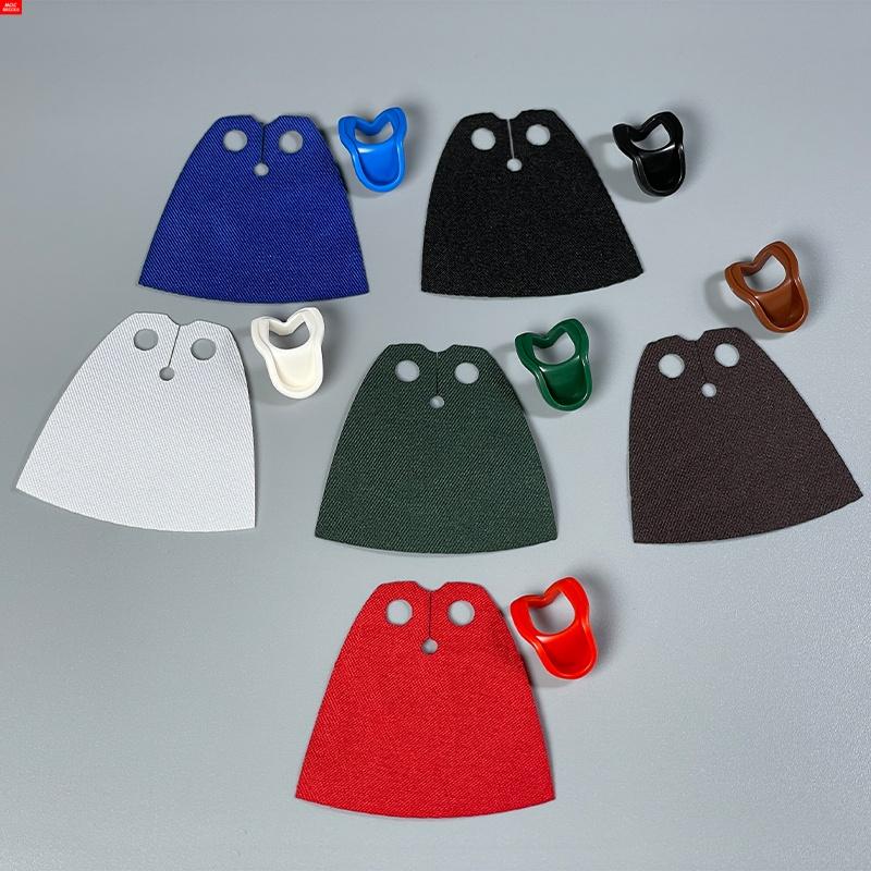 Peças MOC Cabeça Capuz Capacete Abaixado Figura 4cm Corpo Acessório de Roupa 30381 15428 blocos de construção brinquedos presentes para crianças