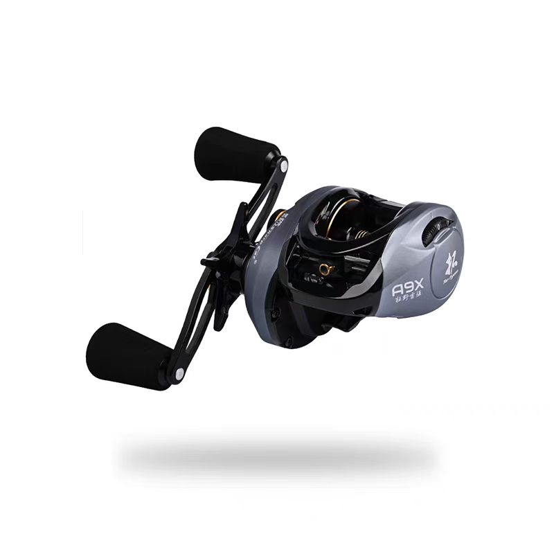 Fishing Reel LUTAC 9BB+1 Weight 280g Uniform Speed of 15KG Explosive Force of 23KG Freshwater Saltwater 5000 Series чёрный