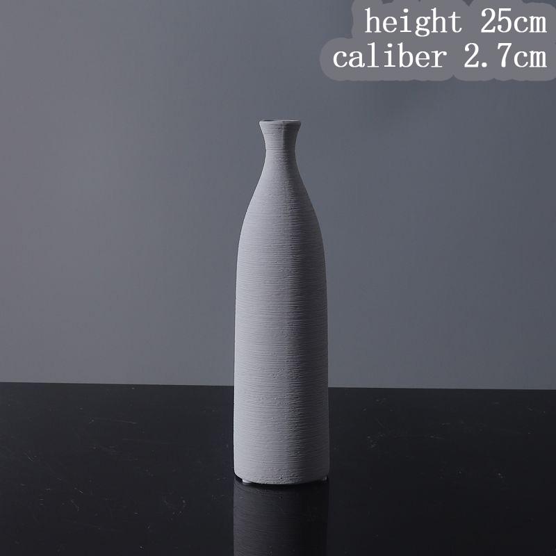 

High quality ceramic vase for home decoration, living room, bedroom, dining room, table top decoration, yellow, gray, black