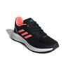 Adidas Runfalcon 2.0 Comfortable Slip Resistant, Abrasion Resistant, Breathable Low top Running Shoes Black Pink Kids' GX3537