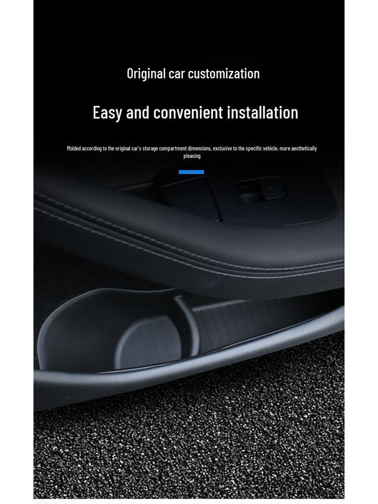 Model 3 Vorder- und Hintertür TPE Aufbewahrungsbox Zubehör