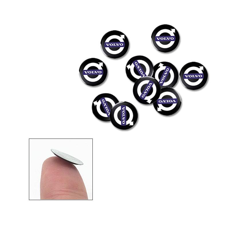 14mm Car Key Badge Replacement Stickers Decoration Emblem For Volvo XC90 V90 V60 XC60 V40 S80 S60 S90 C40 XC40 V70 XC70 C30 C70