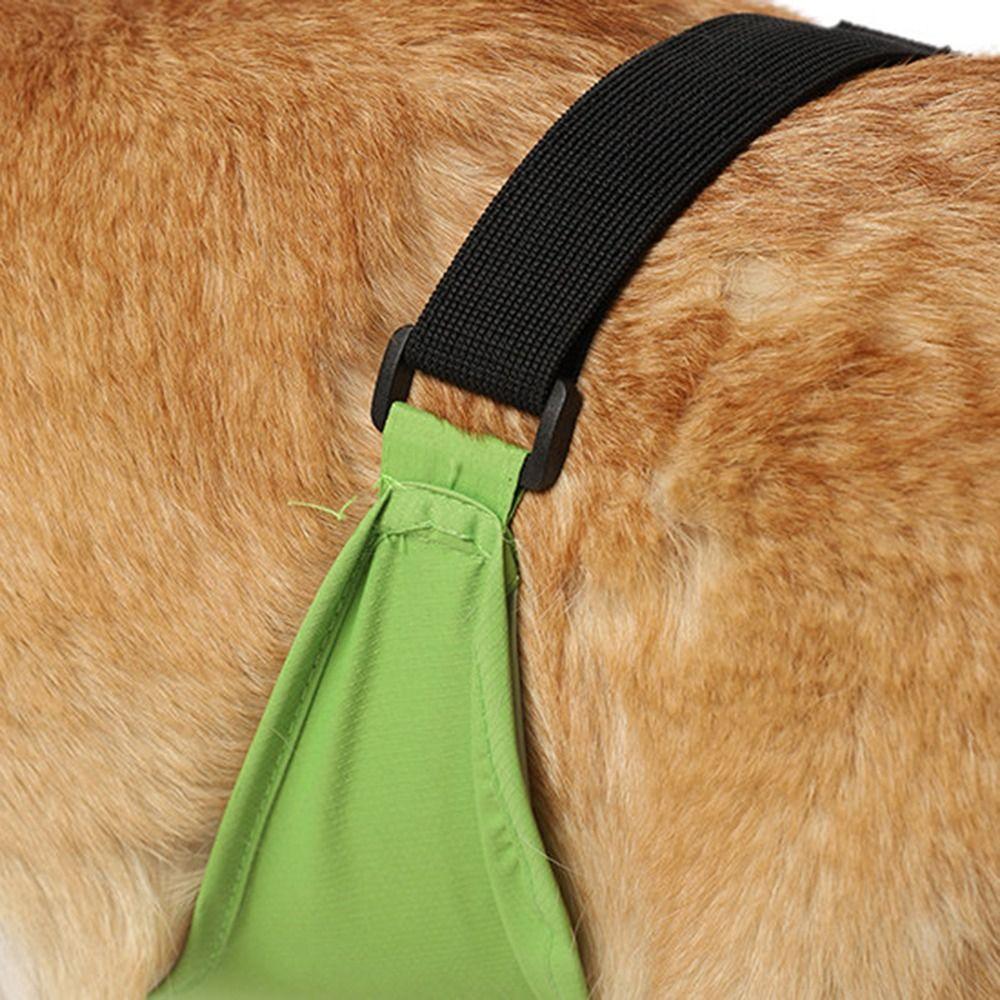 Hooded Design Pet Rain Cloak Dirt-Resistant Frog Pet Poncho Fashion Dog Rain Jumpsuit  Large Dogs