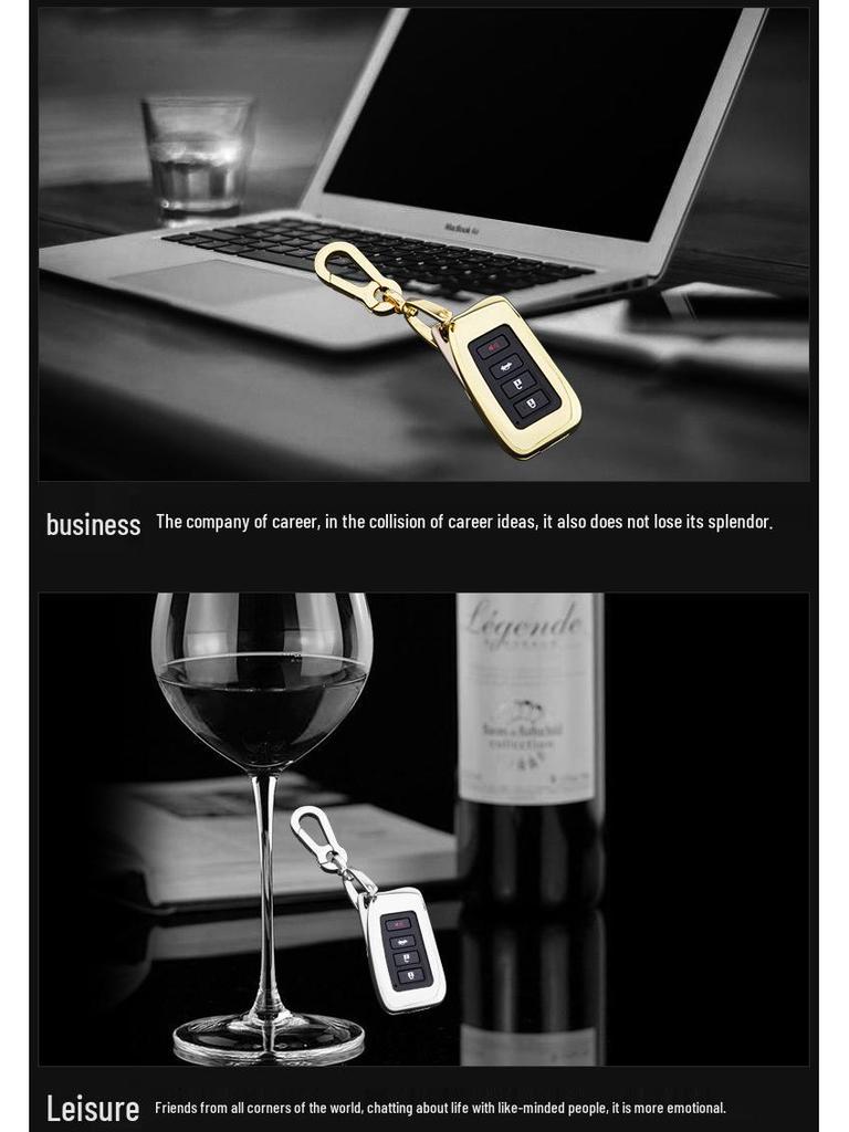 Lexus Key Case for RX200t, ES200, NX200t, IS, CT, GS - Shell Buckle Modification