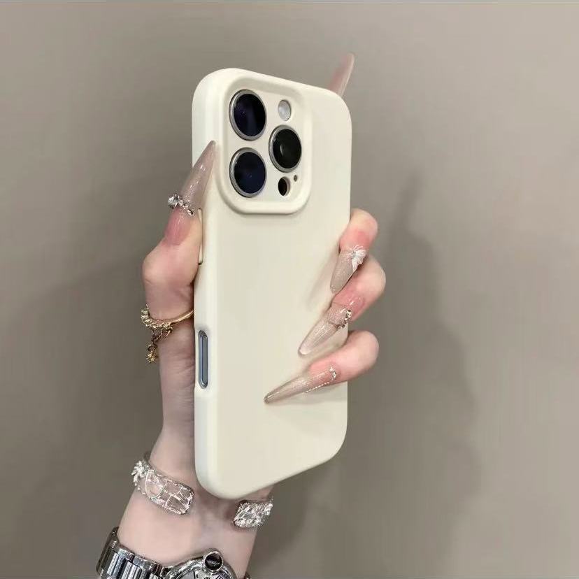 Soft Rubber Silicone Gel Candy Color Case for iPhone 16 15 14 Plus 13 12 11 Pro Max Shockproof TPU Bumper Simple Solid Cover