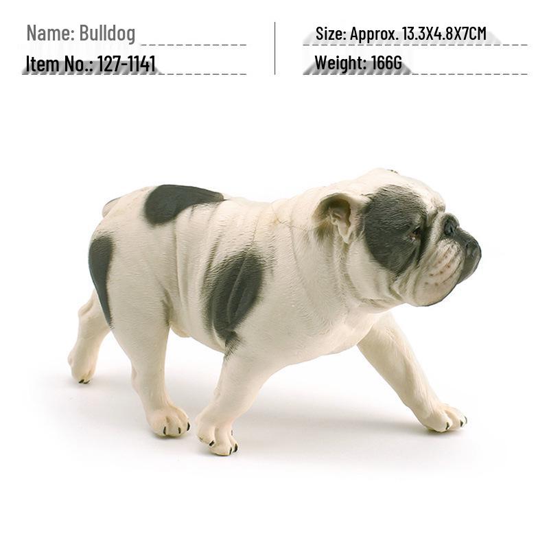 French Bulldog Simulation Model - Decorative Pet Dog Figurine Toy
