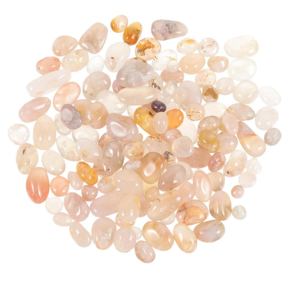 Cherry Blossom Agate Pebble for Fish Tank, Flower Pot, & Hydroponics Decor