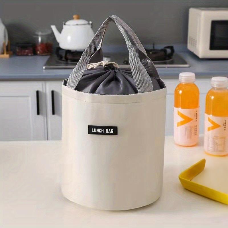 Portable Round Insulated Lunch Bag, Not for Food Contact. (Non-Food Contact)