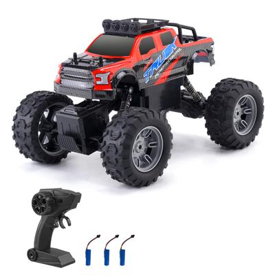Caminhão de controle remoto Carro de controle remoto Off-road 4WD 2.4GHz Carro de escalada para todos os terrenos 3