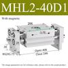 MHL1 Double Acting Pneumatic Gripper Replacement T Type Parallel Style Air Gripper Cylinder 11D/16D/11D/11D/11D/11D/11D1/16D1