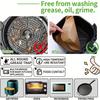 50pcs/Set Air Fryer Disposable Paper Parchment Wood Pulp Steamer Cheesecake Air Fryer Accessories Baking Paper For Air Fryer