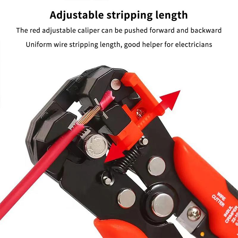 Self-Adjusting Wire Stripper Multifunctional Electrician Tool Stripping Pliers Electrician Crimping Tools