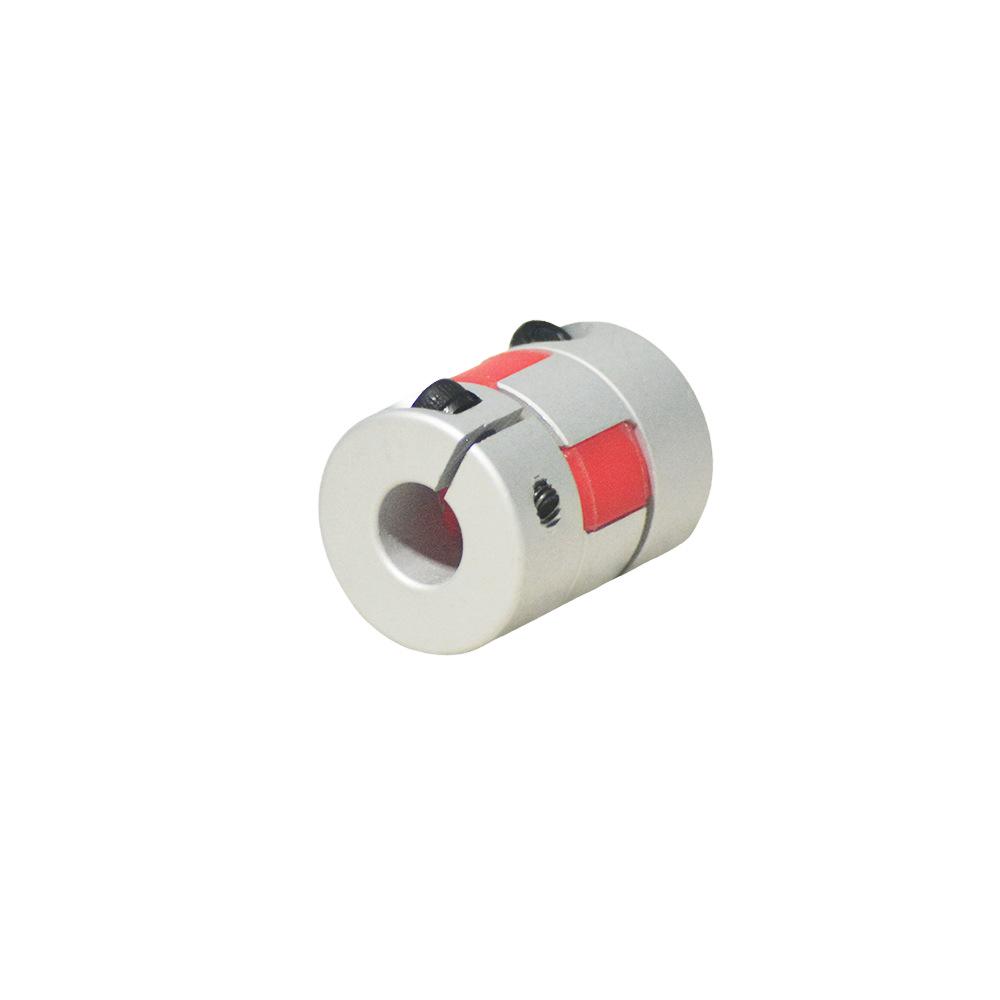 Aluminum Alloy Plum Blossom Coupling: CNC Star Elastic Motor Rod, 20mm Outer Diameter, 25mm Length