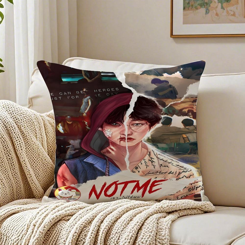 Thai TTheory of Love GGun OOff Cushion Cover Pillowcase Antidustmite living Room Sofa Decor Cushion Room