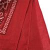 Trifong Bandana Paisley Rot Erwachsene Baumwolle 100% Großes Cashew-Muster 55cm x 55cm