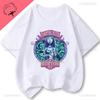 Hot Corpse Bride Rye Camiseta Emily Roses And Altar Tshirt Casual Cotton Crewneck Vintage Printed Shirt Camisa Y2k Clothes