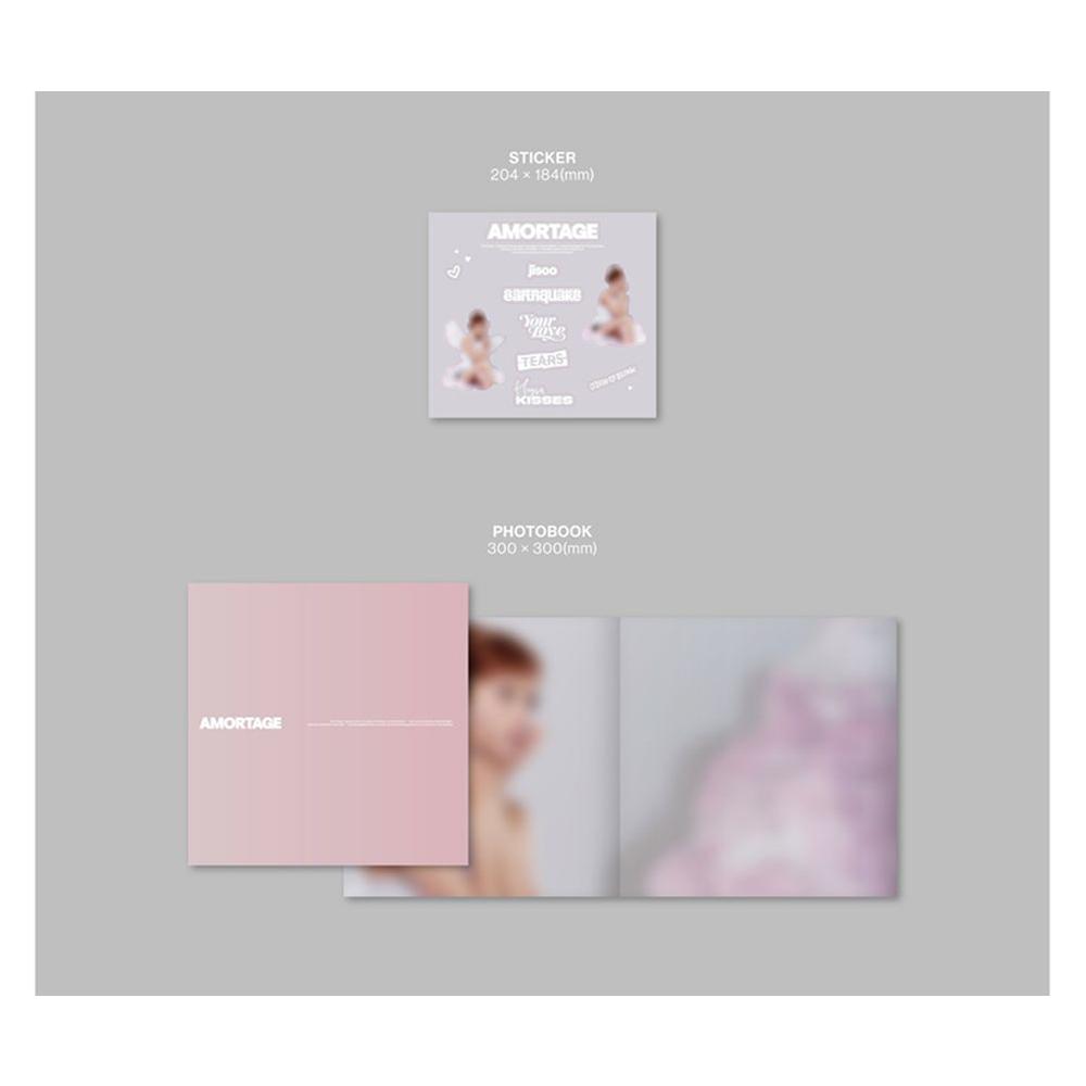 JISOO - AMORTAGE [LP] (Pink Ver.)