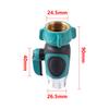 Garden Irrigation Hose Splitter 1 Way 2 Way Water Shunt Valve 3/4" American Standard Thread Faucet Water Distributor Tap Adapter