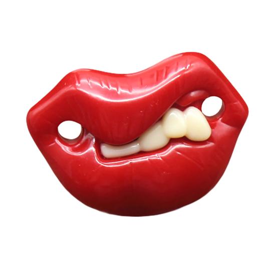 

Funny Lips Teeth Toddler Baby Silicone Dumy Soother Прорізування зубів Соска для сну
