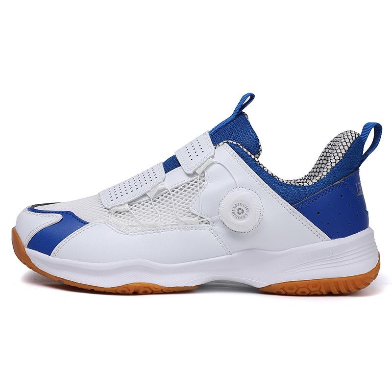 Badminton shoes raw rotating buckle summer breathable table tennis shoes teen student sports shoes