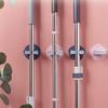 Keep Neat Easy Installation Convenient Great Load Bearing Hole-free Wall Mop Clip Mop Wall Holder