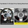 For BMW For Mini Cooper 1st Gen For R50 R52 R53 1Set Car Steering Wheel Button Panel Cover Stickers Car Interior Accessories
