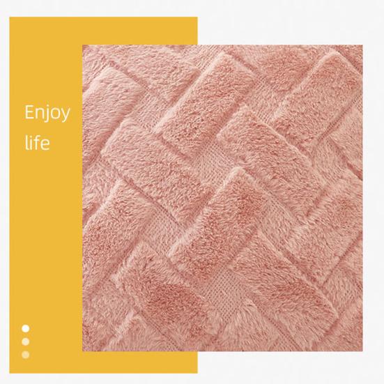 Plüsch-Kissenbezug Flauschiger Überwurf-Kissenbezug Quadratischer Kissenbezug mit verdecktem Reißverschluss für Wohnzimmer Schlafzimmer Heimbüro Dekoration