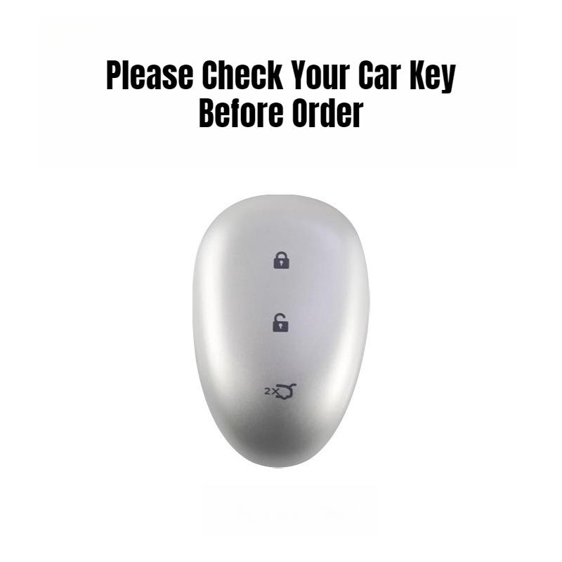 Zinc Alloy Car Key Cover for Changan Qiyuan NEVO Q05 Q07 A05 A07 A06 Full Protection Remote Control Key Fob Shell with Buckle