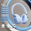 Noise-Cancelling Over-Ear Wireless Bluetooth Headphones with Card Slot and Long Battery Life for Gaming and Universal Compatibility