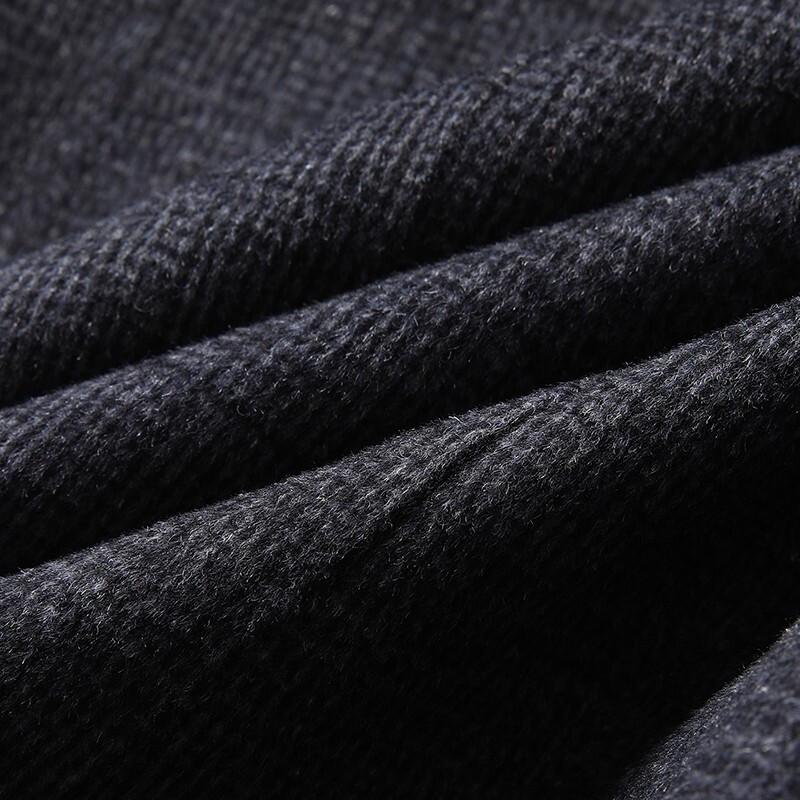 Yalu EY Men's Plaid Wool Blend Double-Faced Coat