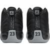 Air Jordan 12 Retro GS Barons Dětské tenisky Černá Vlčí šedá Bílá 153265-010