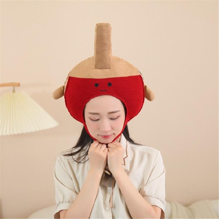 Pingpong Paddle Hat for Adult Child Cartoon Headcover Hat Party Headgear Festival Holiday Photo Hat Costume Accessories